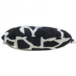 مملوكة مسبقًا Prada Animal Print Calf Fur Shoulder Bag