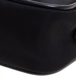 Pre Owned Prada Black Nylon Camera Bag