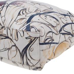 Pre Owned Prada Cream Leather Cervo Lux Fairy Tote