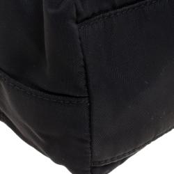 Pre Owned Prada Black Nylon Vintage Tote