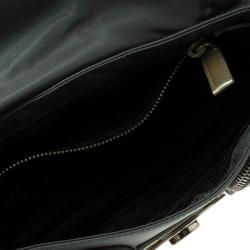 Pre Owned Prada Grey/Black Nylon Shoulder Bag