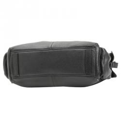 Pre Owned Prada Black Leather Shoulder Bag