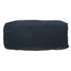 Pre Owned حقيبة بولر برادا تيستو حافة مكشكشة سوداء