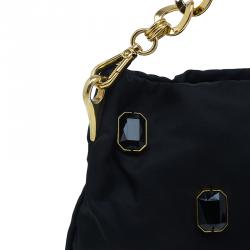 مملوكة مسبقًا كلتش برادا جواهر ستان أسود 