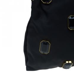 مملوكة مسبقًا كلتش برادا جواهر ستان أسود 