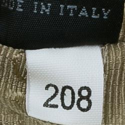 Pre Owned Prada Caramel Saffiano Lux Leather Large Double Zip Tote Bag