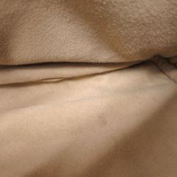 Pre Owned Prada Black Tweed Canapa Tote