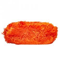 Pre Owned Prada Orange Raffia Grass Top Handle Bag