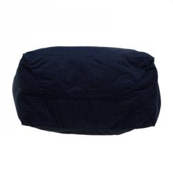 Pre Owned Prada Dark Blue Fabric BYO Bag Shopper Tote