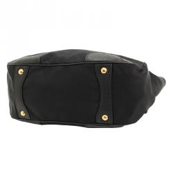 Pre Owned Prada Black Nylon Tote