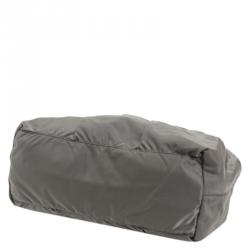 Pre Owned Prada Grey Nylon Shoulder Bag