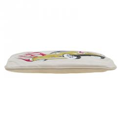 Pre Owned Prada Beige Leather Car-Applique Clutch