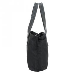 Pre Owned Prad Black Nylon Tote