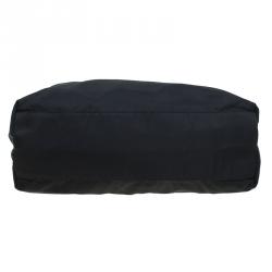 Pre Owned Prada Black Nylon Shopper Tote
