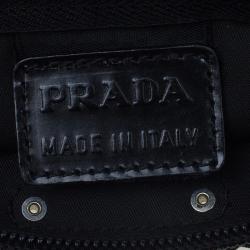 Pre Owned Prada Black Nylon Cosmetic Pouch