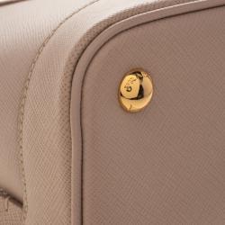 Pre Owned Prada Blush Pink Saffiano Lux Leather Promenade Tote
