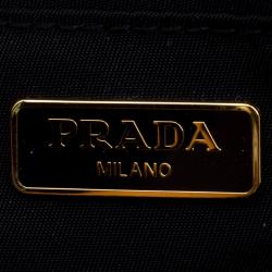 Pre Owned Prada Black Nylon Mini Crossbody Bag
