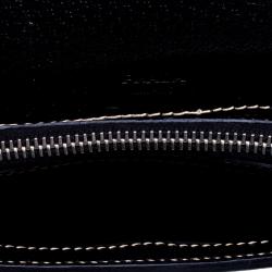 Pre Owned Prada Black Leather Mini Box Clutch