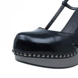 Prada Black Slingback Sandals Size 38