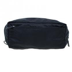Prada Black Nylon Toiletry Case