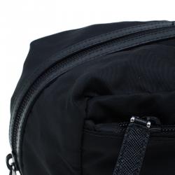 Prada Black Nylon Toiletry Case