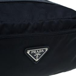 Prada Black Nylon Toiletry Case