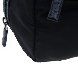 Prada Black Nylon Toiletry Case