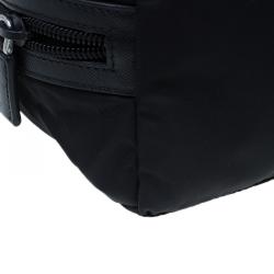 Prada Black Nylon Toiletry Case