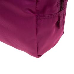 Prada Pink Nylon Vela Cosmetic Pouch