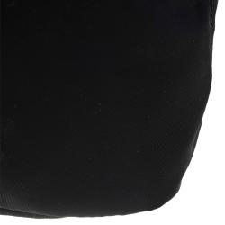 Prada Black Vela Cosmetic Drawstring Bag
