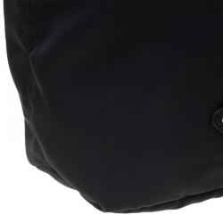 Prada Black Vela Cosmetic Drawstring Bag