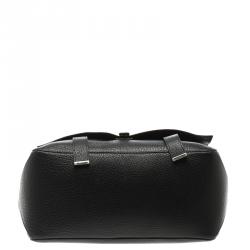 Pre Owned Proenza Schouler Black Leather Courier Satchel