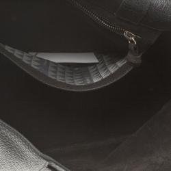 Pre Owned Proenza Schouler Black Leather Courier Satchel