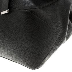 Pre Owned Proenza Schouler Black Leather Courier Satchel