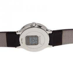 Rado Black Satinless Steel Centrix Jubile Women's Wristwatch 28MM