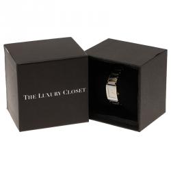 Pre Owned Rado White Stainless Steel Integral Women's Wristwatch 20MM