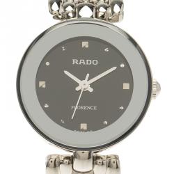 Rado Black Stainless Steel Florence Women's Wristwatch 23MM