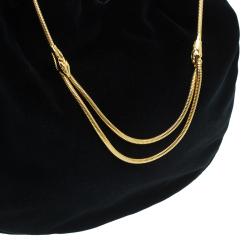 Pre Owned Ralph Lauren Black Velvet Small Hobo
