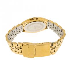 مملوكة مسبقًا Rama Swiss White Gold-Plated Stainless Steel Women's Wristwatch 40MM