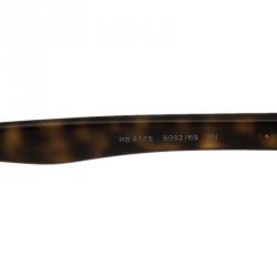 Ray Ban Orange RB4175 Clubmaster Oversized Sunglasses 
