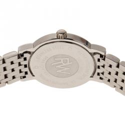 Pre Owned Raymond Weil Silver Stainless Steel Tradition Women's Wristwatch 34MM