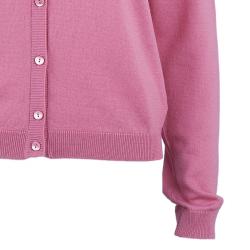 RED Valentino Pink Bow Button Down Cardigan L