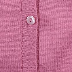 RED Valentino Pink Bow Button Down Cardigan L