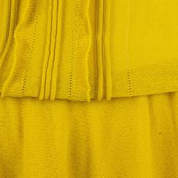 Pre Owned RED Valentino Yellow Drop Waist Dress M