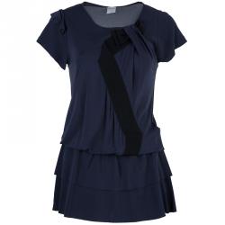 Red Valentino Blue Bow Detail Tunic Top S