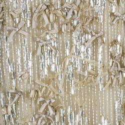 Pre Owned RED Valentino Beige Embellished Sleeveless Dress S