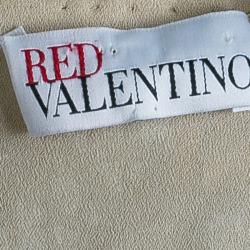 Pre Owned RED Valentino Beige Embellished Sleeveless Dress S