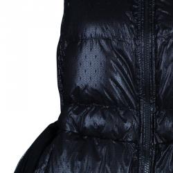 Red Valentino Black Sleeveless Puffer Jacket M