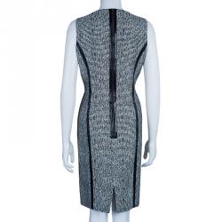 Pre Owned RED Valentino Monochrome Textured Dress M