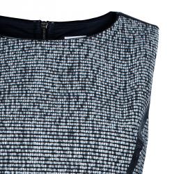 Pre Owned RED Valentino Monochrome Textured Dress M